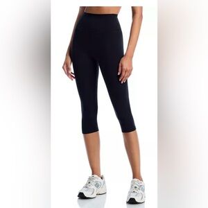 NWT Splits59 stride mid-rise capri leggings. Color: black size XS